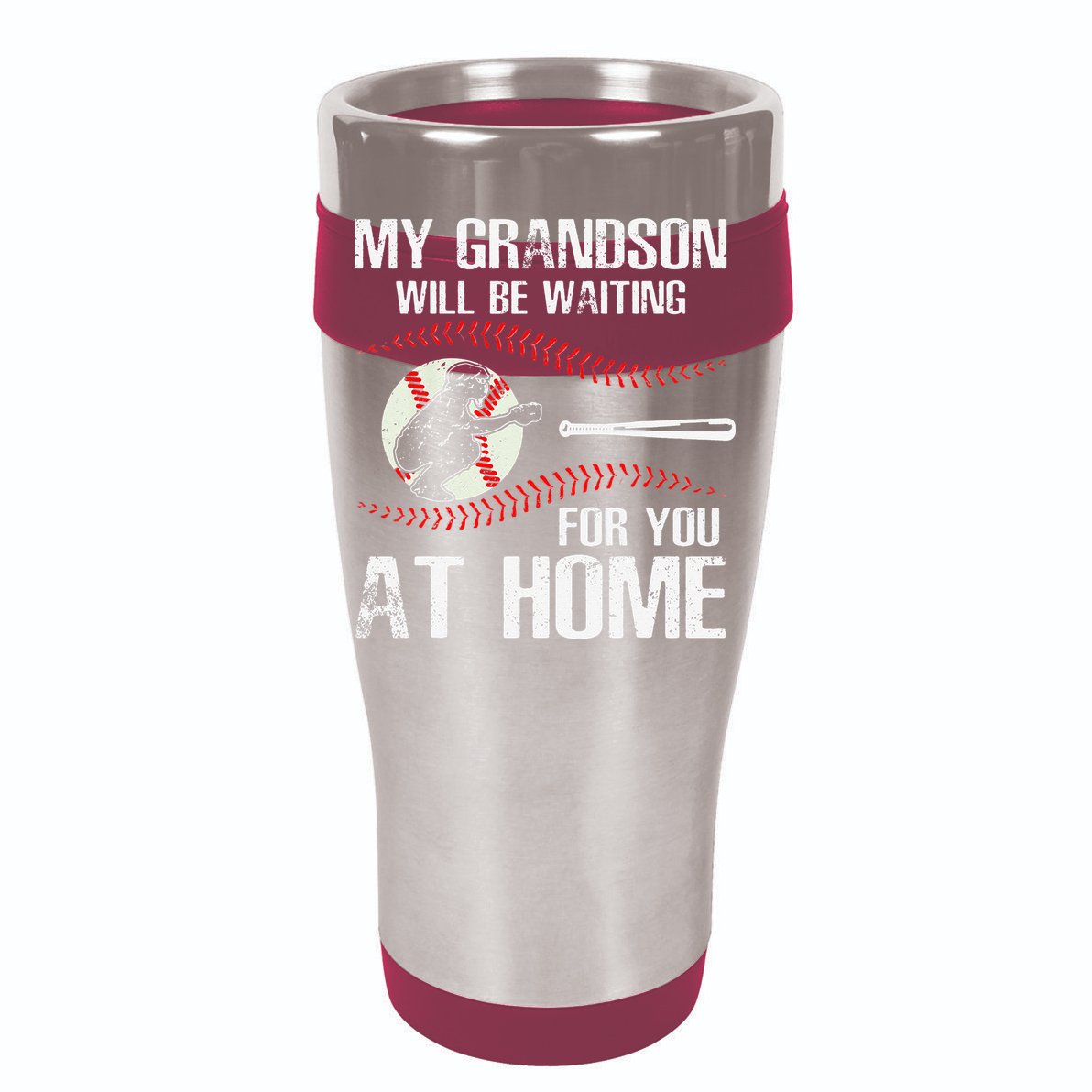 Baseball My Grandson Will Be Waiting For You At Home Hat