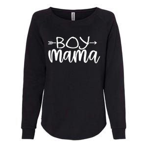 Boy Mama Graphic Mom Gift Womens California Wash Sweatshirt