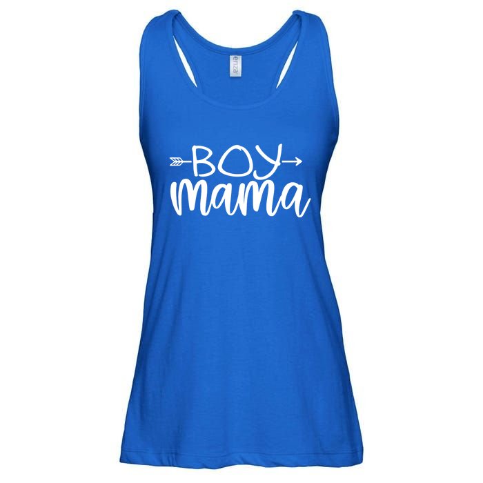 Boy Mama Graphic Mom Gift Ladies Essential Flowy Tank