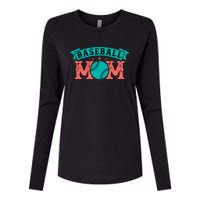 Baseball Mom Gift For Mom Vintage Womens Cotton Relaxed Long Sleeve T-Shirt