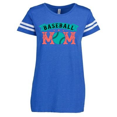 Baseball Mom Gift For Mom Vintage Enza Ladies Jersey Football T-Shirt