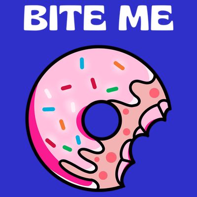 Bite Me Gift Donut Crew Gift T-Shirt