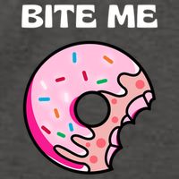 Bite Me Gift Donut Crew Gift Vector Backpack