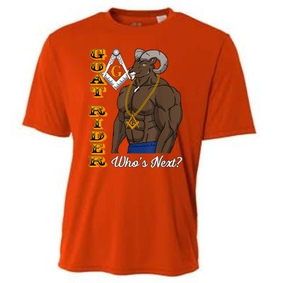 Brothers Masons Goat Rider WhoS Next Masonic FatherS Day Cooling Performance Crew T-Shirt