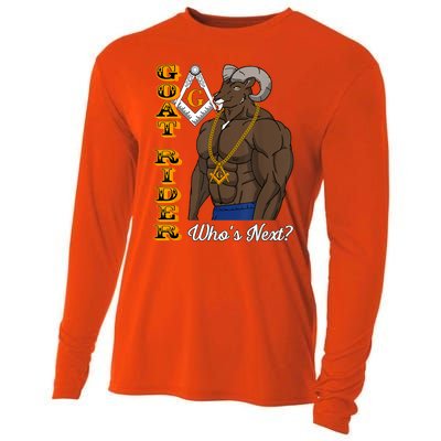 Brothers Masons Goat Rider WhoS Next Masonic FatherS Day Cooling Performance Long Sleeve Crew