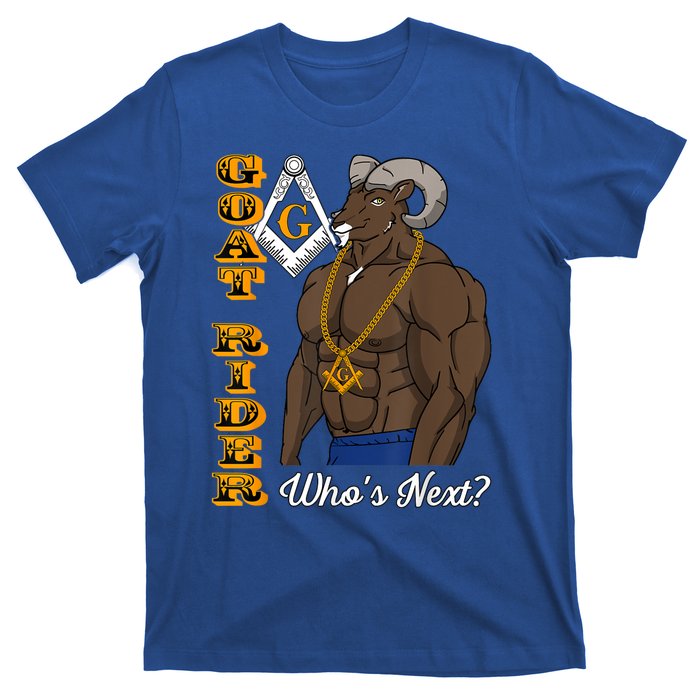 Brothers Masons Goat Rider WhoS Next Masonic FatherS Day T-Shirt