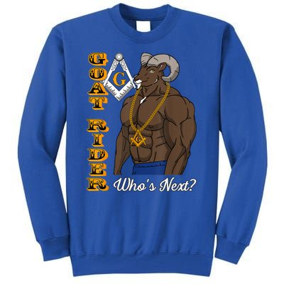 Brothers Masons Goat Rider WhoS Next Masonic FatherS Day Tall Sweatshirt