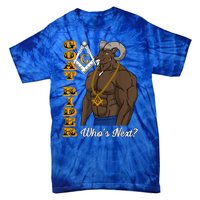 Brothers Masons Goat Rider WhoS Next Masonic FatherS Day Tie-Dye T-Shirt