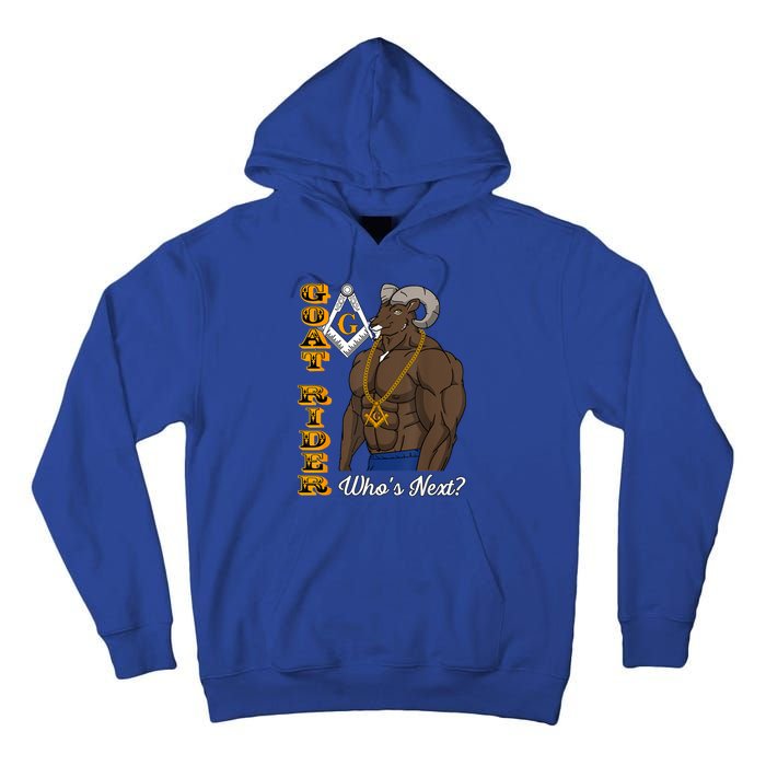 Brothers Masons Goat Rider WhoS Next Masonic FatherS Day Tall Hoodie