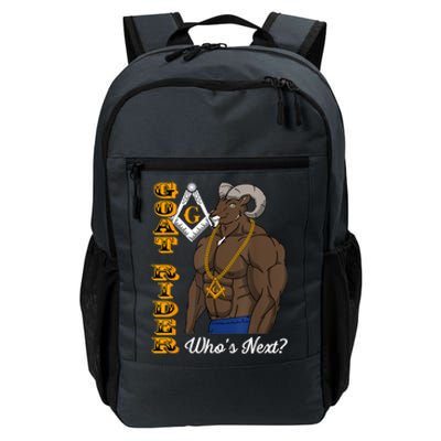 Brothers Masons Goat Rider WhoS Next Masonic FatherS Day Daily Commute Backpack