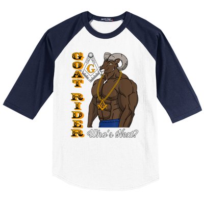 Brothers Masons Goat Rider WhoS Next Masonic FatherS Day Baseball Sleeve Shirt