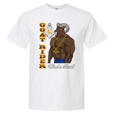 Brothers Masons Goat Rider WhoS Next Masonic FatherS Day Garment-Dyed Heavyweight T-Shirt