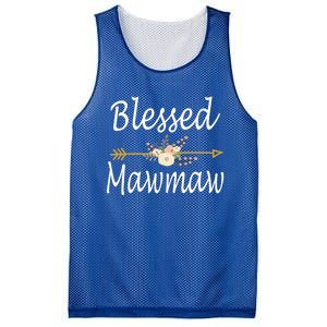 Blessed Mawmaw Great Gift Mothers Day Funny Gift Great Gift Mesh Reversible Basketball Jersey Tank