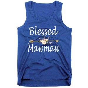 Blessed Mawmaw Great Gift Mothers Day Funny Gift Great Gift Tank Top