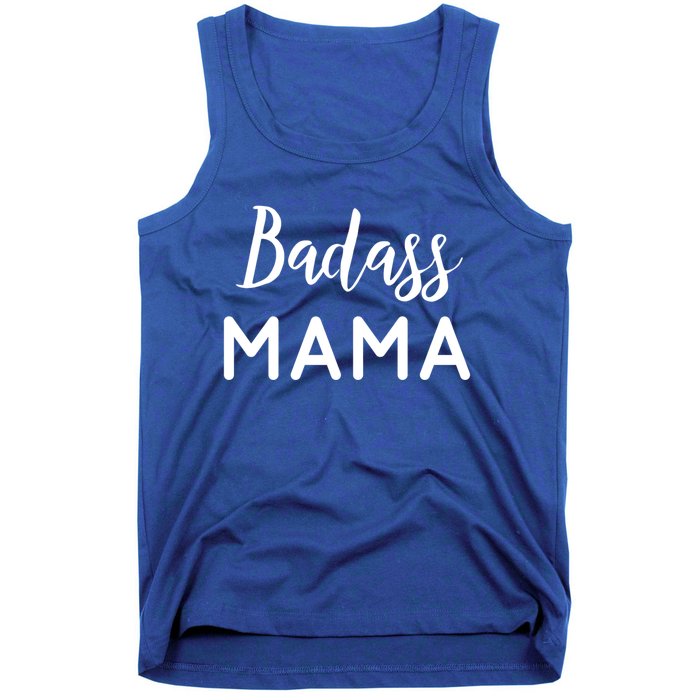 Badass Mama Gift Mom Life Gift Wife Mom Boss Blessed Mama Gift Tank Top