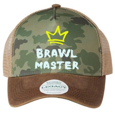 Brawl Master Gamer Gaming Brawler Legacy Tie Dye Trucker Hat