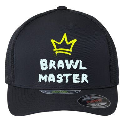 Brawl Master Gamer Gaming Brawler Flexfit Unipanel Trucker Cap