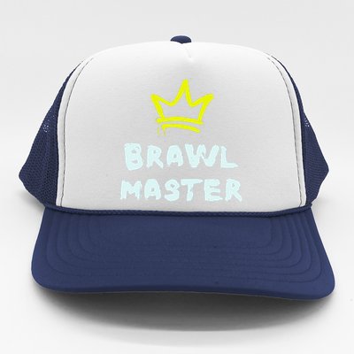 Brawl Master Gamer Gaming Brawler Trucker Hat