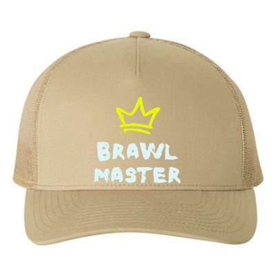 Brawl Master Gamer Gaming Brawler Yupoong Adult 5-Panel Trucker Hat