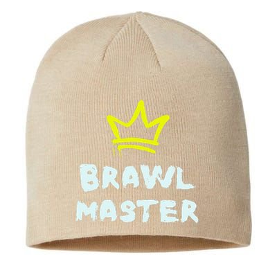 Brawl Master Gamer Gaming Brawler Sustainable Beanie