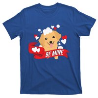 Be Mine Gift Funny Valentine's Day Cute Dog Puppy Gift T-Shirt