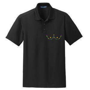 Boobs Mardi Gras Funny Beads Boobs Outline Dry Zone Grid Polo