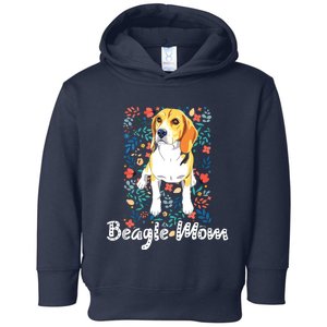 Beagle Mom Gifts For Funny Dog Lovers Beagle Mama Toddler Hoodie