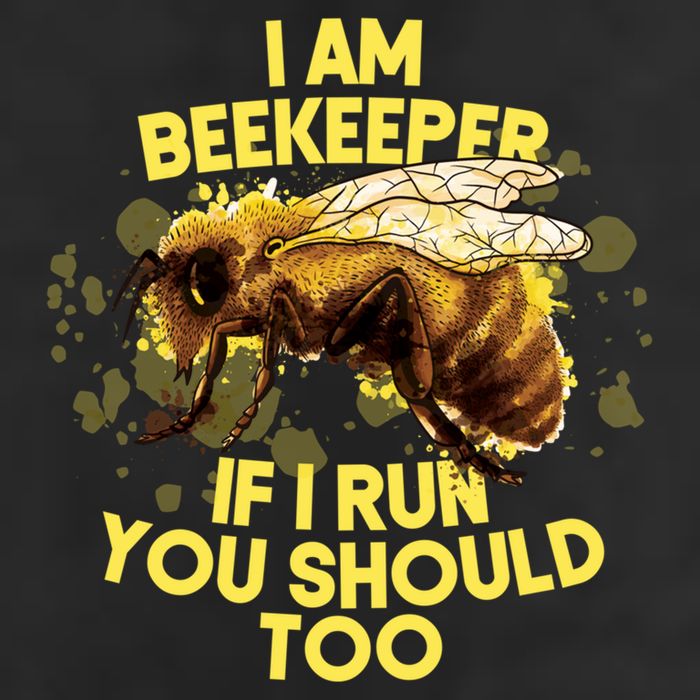 Beekeeper Meaningful Gift Honeycomb Honey Bee Beekeeping Gift 7 Panel Mesh Trucker Snapback Hat