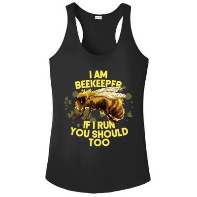 Beekeeper Meaningful Gift Honeycomb Honey Bee Beekeeping Gift Ladies PosiCharge Competitor Racerback Tank