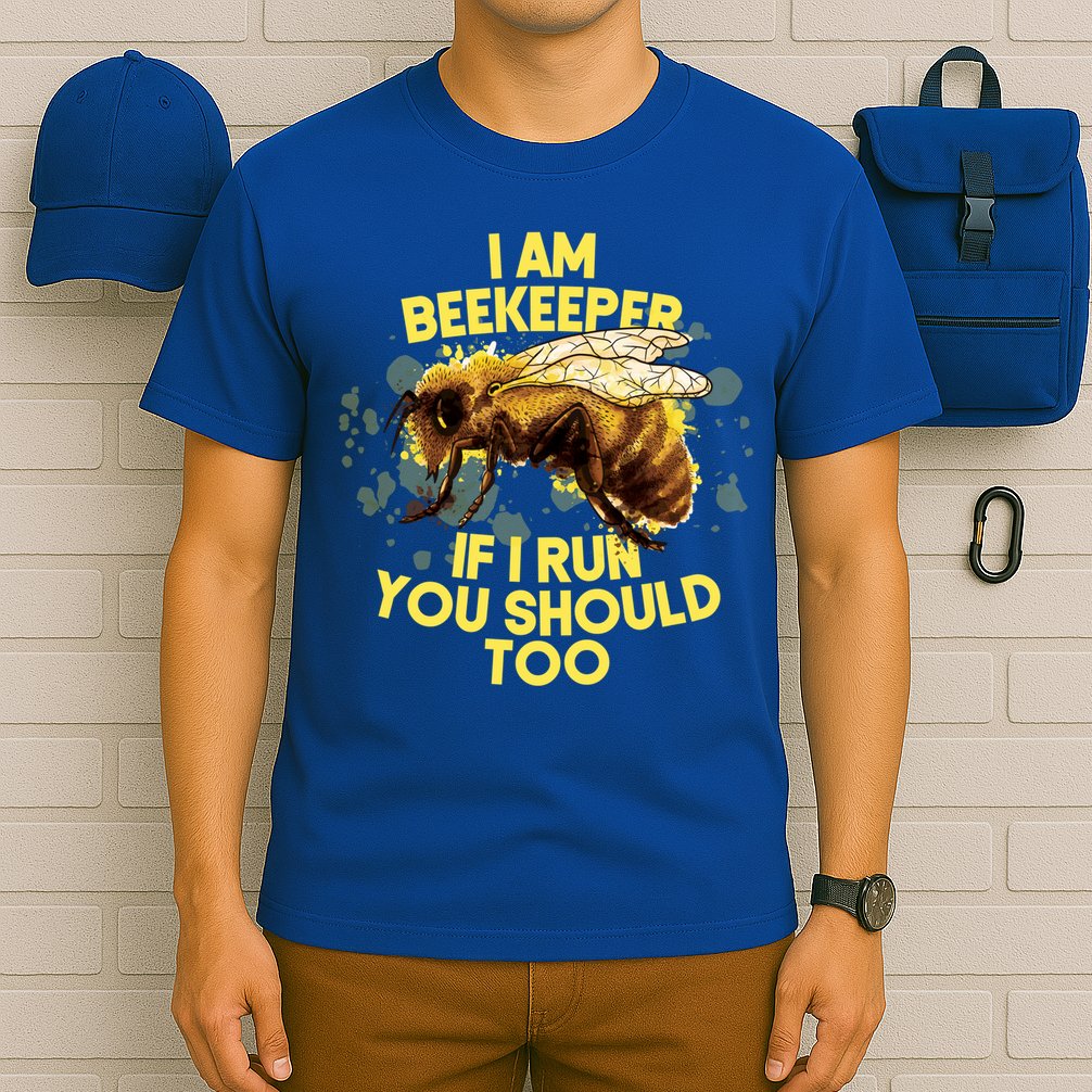 Beekeeper Meaningful Gift Honeycomb Honey Bee Beekeeping Gift T-Shirt