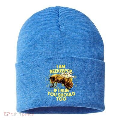 Beekeeper Meaningful Gift Honeycomb Honey Bee Beekeeping Gift Sustainable Knit Beanie
