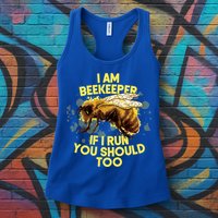 Beekeeper Meaningful Gift Honeycomb Honey Bee Beekeeping Gift Womens Tank Top
