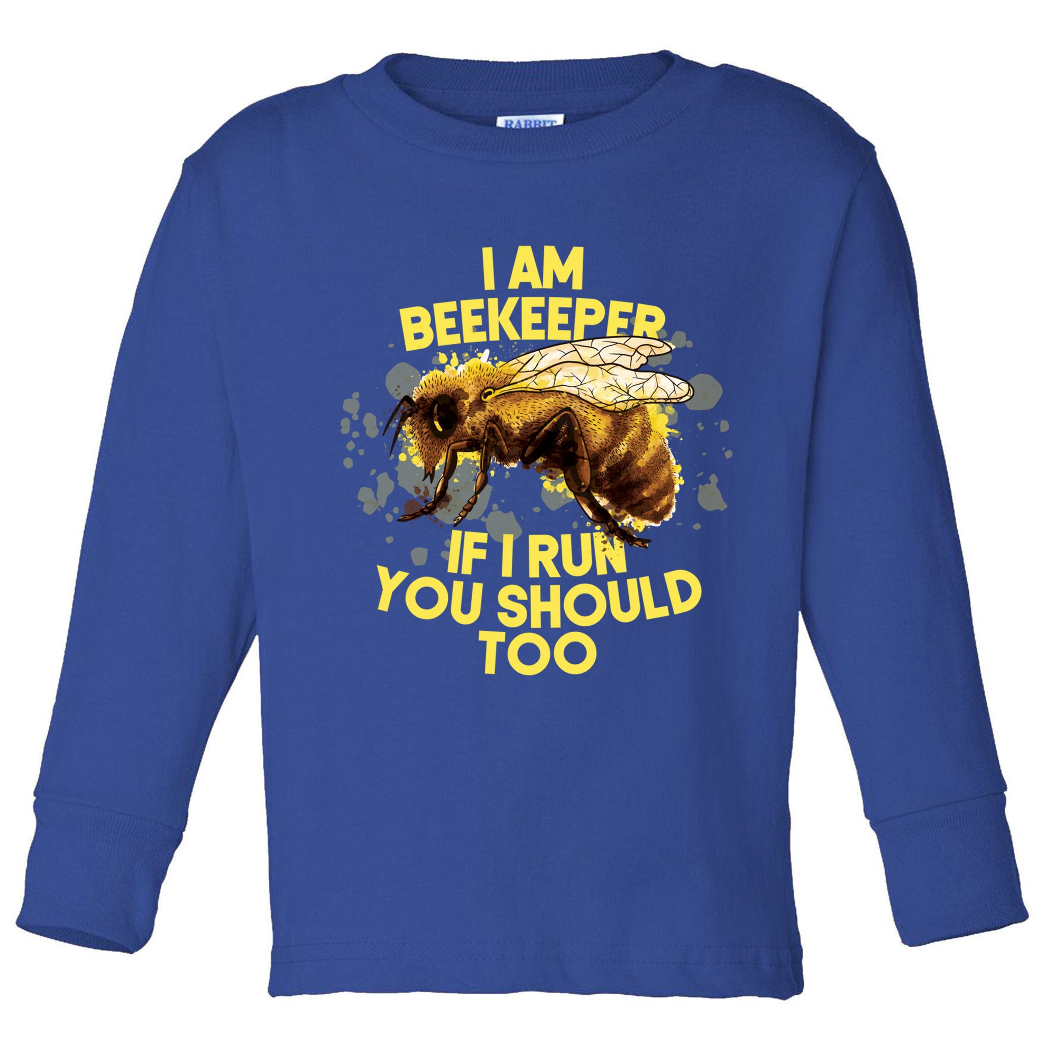 Beekeeper Meaningful Gift Honeycomb Honey Bee Beekeeping Gift Toddler Long Sleeve Shirt