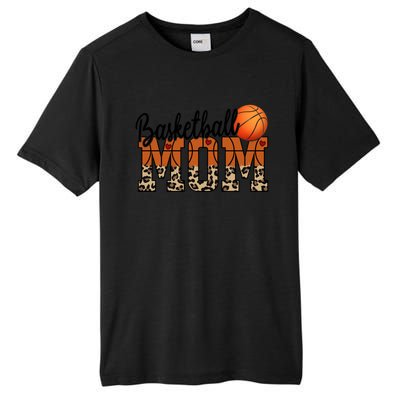 Basketball Mom Gift Funny Ball Mom Cute Letter Great Gift Tall Fusion ChromaSoft Performance T-Shirt