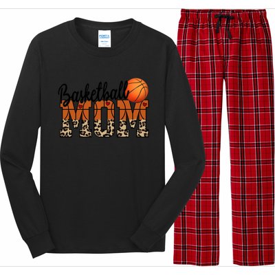 Basketball Mom Gift Funny Ball Mom Cute Letter Great Gift Long Sleeve Pajama Set