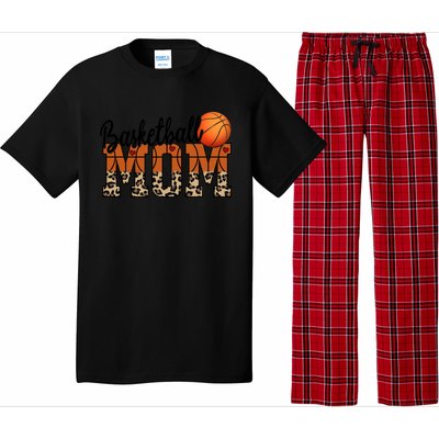 Basketball Mom Gift Funny Ball Mom Cute Letter Great Gift Pajama Set