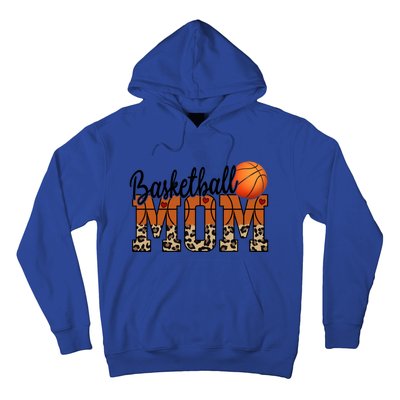 Basketball Mom Gift Funny Ball Mom Cute Letter Great Gift Hoodie