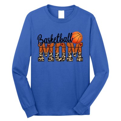 Basketball Mom Gift Funny Ball Mom Cute Letter Great Gift Long Sleeve Shirt