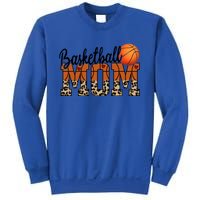 Basketball Mom Gift Funny Ball Mom Cute Letter Great Gift Sweatshirt