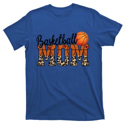 Basketball Mom Gift Funny Ball Mom Cute Letter Great Gift T-Shirt