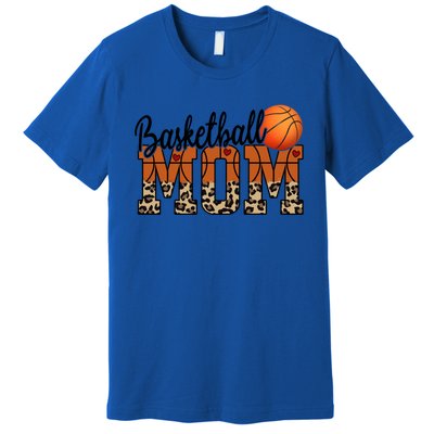 Basketball Mom Gift Funny Ball Mom Cute Letter Great Gift Premium T-Shirt