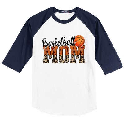 Basketball Mom Gift Funny Ball Mom Cute Letter Great Gift Baseball Sleeve Shirt