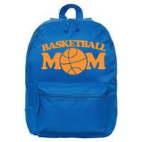 Basketball Mom Gift Sports Mothers Day Funny Gift 16 in Basic Backpack