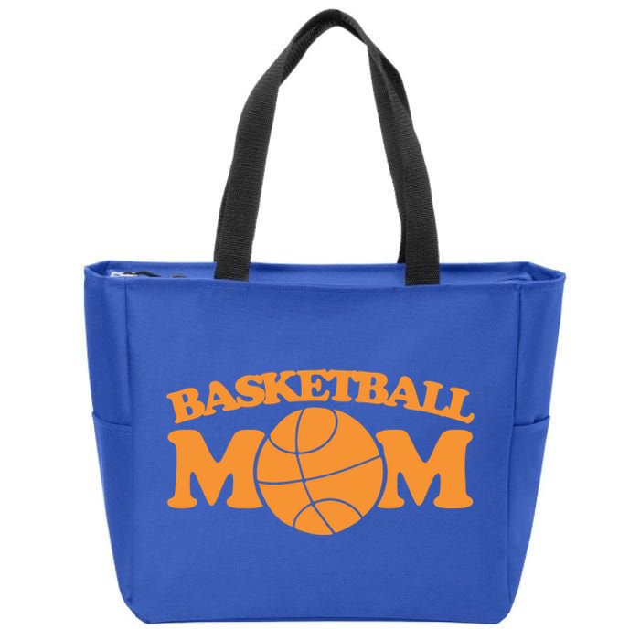 Basketball Mom Gift Sports Mothers Day Funny Gift Zip Tote Bag