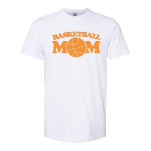 Basketball Mom Gift Sports Mothers Day Funny Gift Softstyle CVC T-Shirt