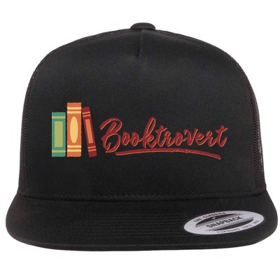 Booktrovert Maroon Gift Flatbill Hat