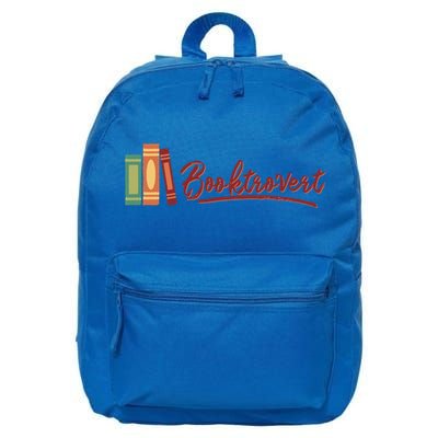 Booktrovert Maroon Gift 16 in Basic Backpack