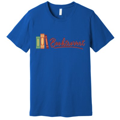 Booktrovert Maroon Gift Premium T-Shirt