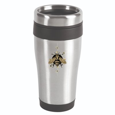 Beekeeper Meaningful Gift Honeycomb Honey Bee Compass Beekeeping Great Gift 16oz Travel Tumbler