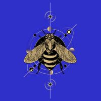 Beekeeper Meaningful Gift Honeycomb Honey Bee Compass Beekeeping Great Gift 16 in Basic Backpack